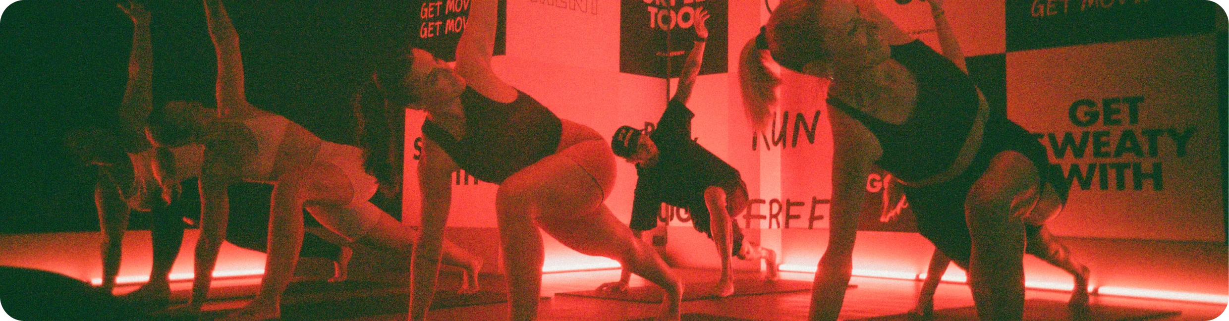 Get Sweaty With J.I.M Red Neon